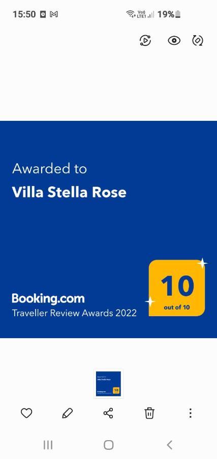 Villa Stella Rose Lustica Exterior foto